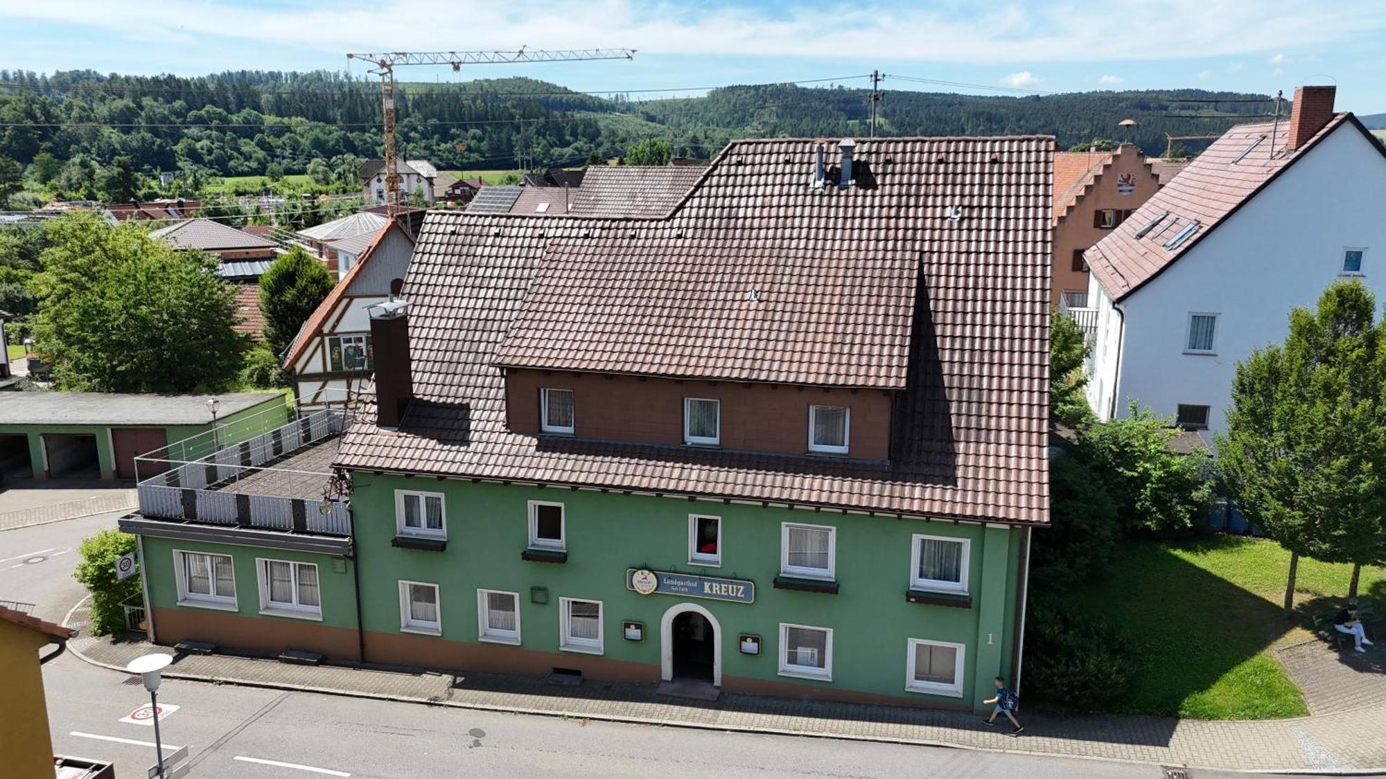 Landgasthof Kreuz Mit Gaestehaus Immendingen Dış mekan fotoğraf